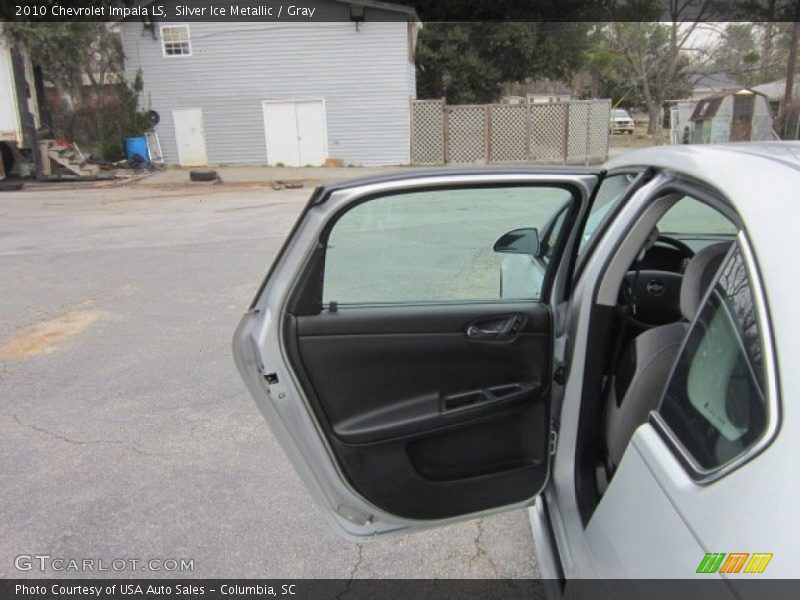 Silver Ice Metallic / Gray 2010 Chevrolet Impala LS