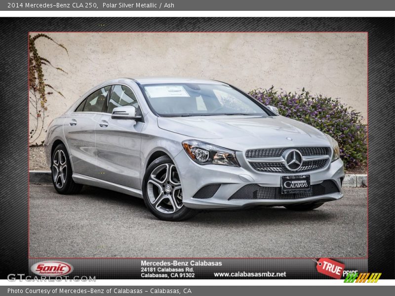 Polar Silver Metallic / Ash 2014 Mercedes-Benz CLA 250