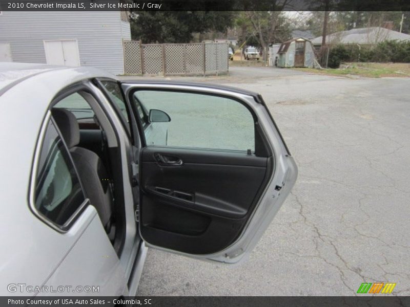 Silver Ice Metallic / Gray 2010 Chevrolet Impala LS