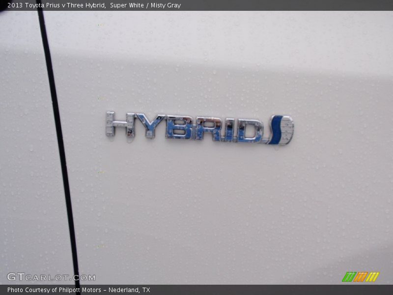  2013 Prius v Three Hybrid Logo