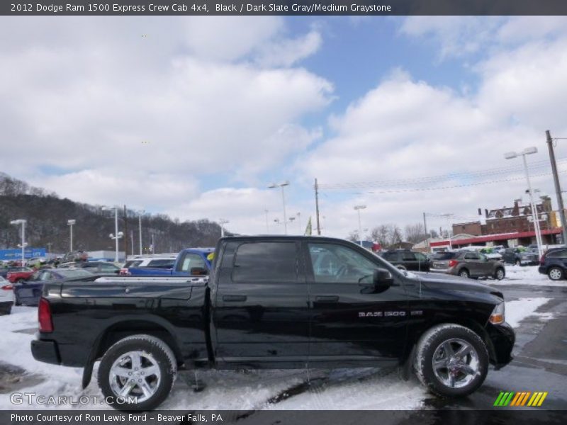 Black / Dark Slate Gray/Medium Graystone 2012 Dodge Ram 1500 Express Crew Cab 4x4