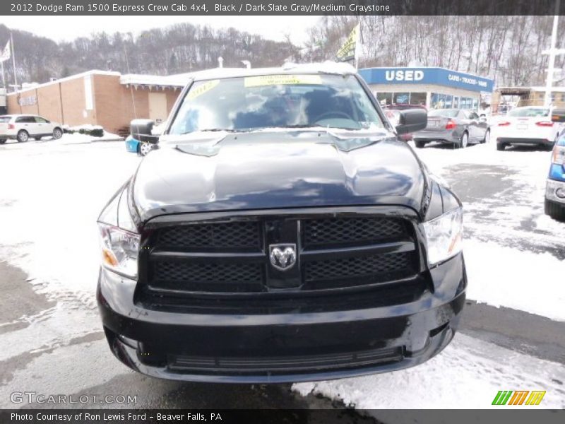 Black / Dark Slate Gray/Medium Graystone 2012 Dodge Ram 1500 Express Crew Cab 4x4