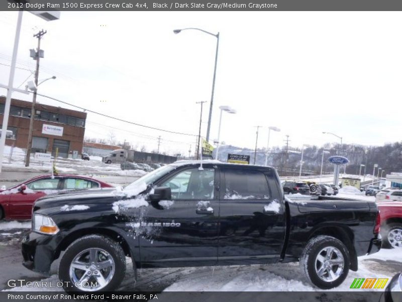 Black / Dark Slate Gray/Medium Graystone 2012 Dodge Ram 1500 Express Crew Cab 4x4