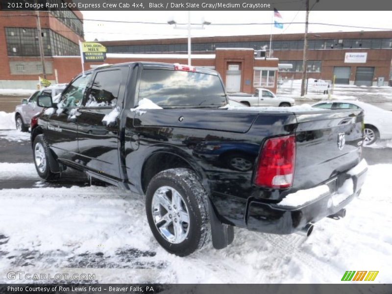 Black / Dark Slate Gray/Medium Graystone 2012 Dodge Ram 1500 Express Crew Cab 4x4