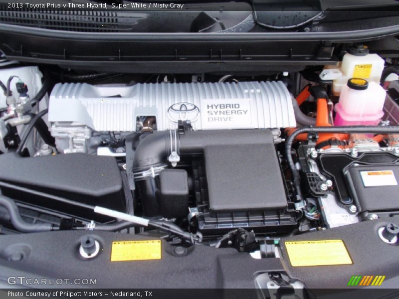  2013 Prius v Three Hybrid Engine - 1.8 Liter DOHC 16-Valve VVT-i 4 Cylinder Gasoline/Electric Hybrid