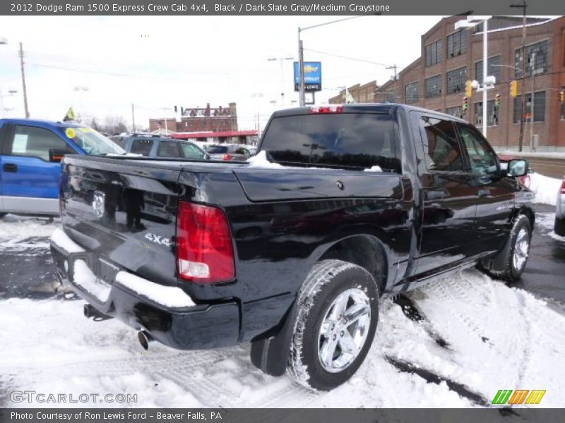 Black / Dark Slate Gray/Medium Graystone 2012 Dodge Ram 1500 Express Crew Cab 4x4