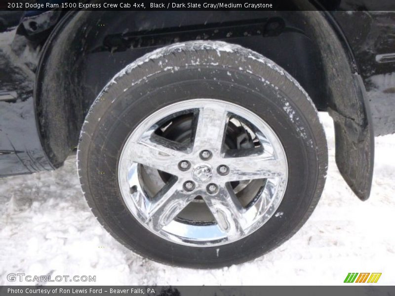 Black / Dark Slate Gray/Medium Graystone 2012 Dodge Ram 1500 Express Crew Cab 4x4