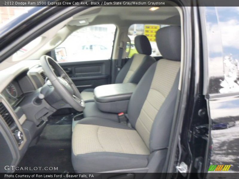 Black / Dark Slate Gray/Medium Graystone 2012 Dodge Ram 1500 Express Crew Cab 4x4