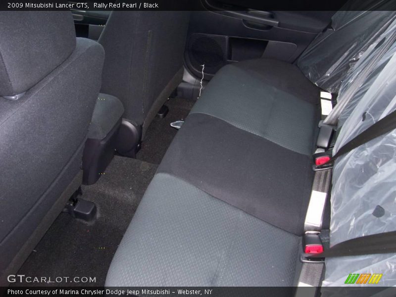 Rally Red Pearl / Black 2009 Mitsubishi Lancer GTS