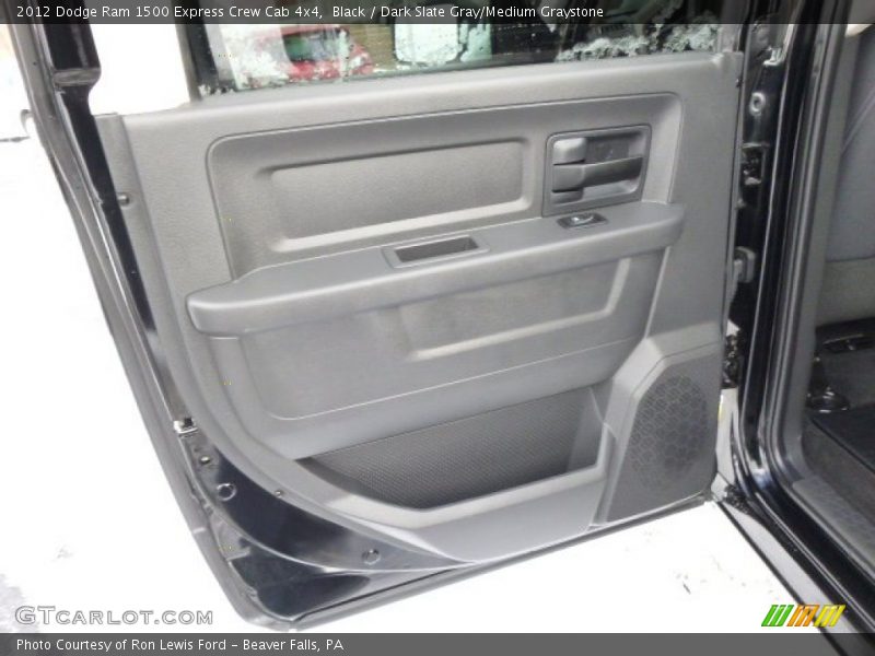 Black / Dark Slate Gray/Medium Graystone 2012 Dodge Ram 1500 Express Crew Cab 4x4