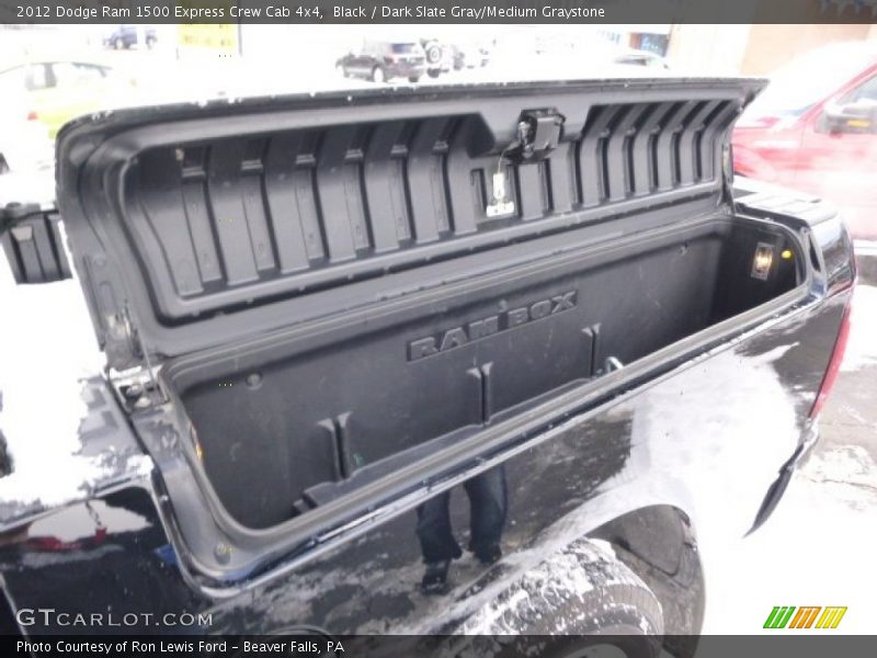 Black / Dark Slate Gray/Medium Graystone 2012 Dodge Ram 1500 Express Crew Cab 4x4