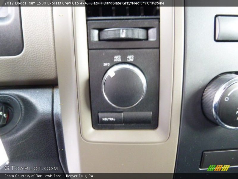 Black / Dark Slate Gray/Medium Graystone 2012 Dodge Ram 1500 Express Crew Cab 4x4