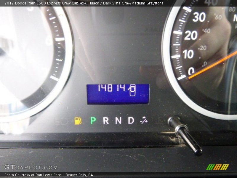 Black / Dark Slate Gray/Medium Graystone 2012 Dodge Ram 1500 Express Crew Cab 4x4