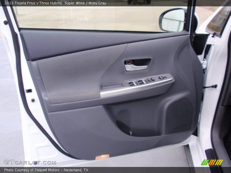 Door Panel of 2013 Prius v Three Hybrid