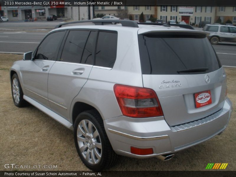 Iridium Silver Metallic / Black 2010 Mercedes-Benz GLK 350 4Matic