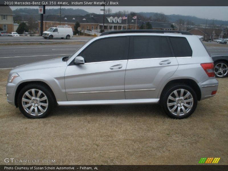 Iridium Silver Metallic / Black 2010 Mercedes-Benz GLK 350 4Matic