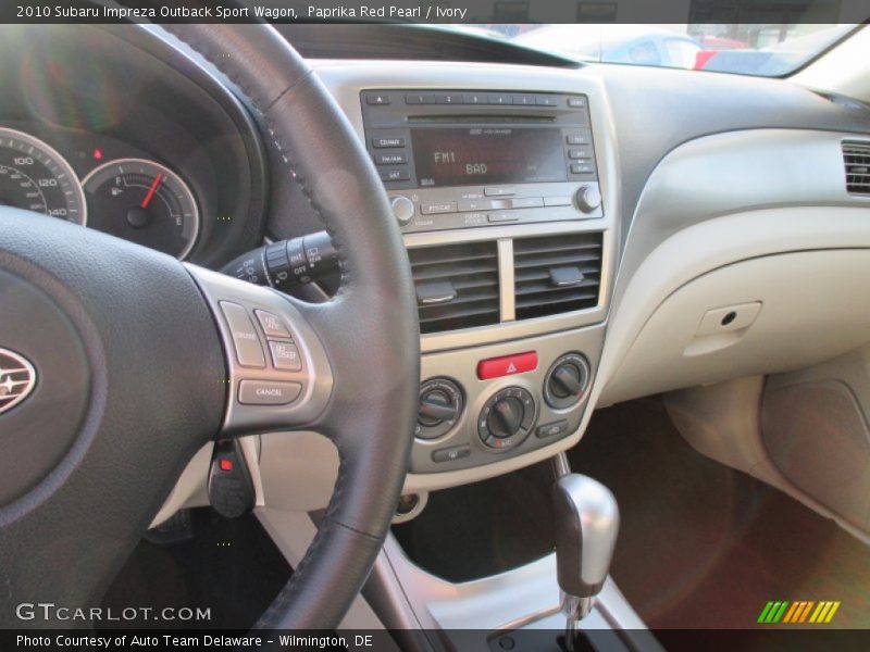 Paprika Red Pearl / Ivory 2010 Subaru Impreza Outback Sport Wagon