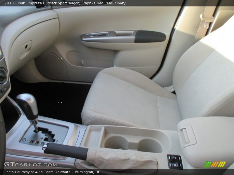 Paprika Red Pearl / Ivory 2010 Subaru Impreza Outback Sport Wagon