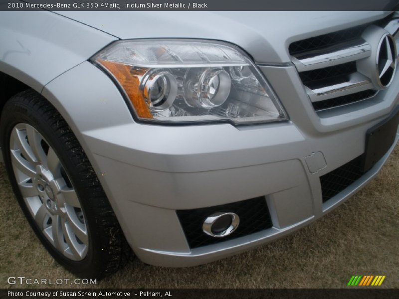 Iridium Silver Metallic / Black 2010 Mercedes-Benz GLK 350 4Matic