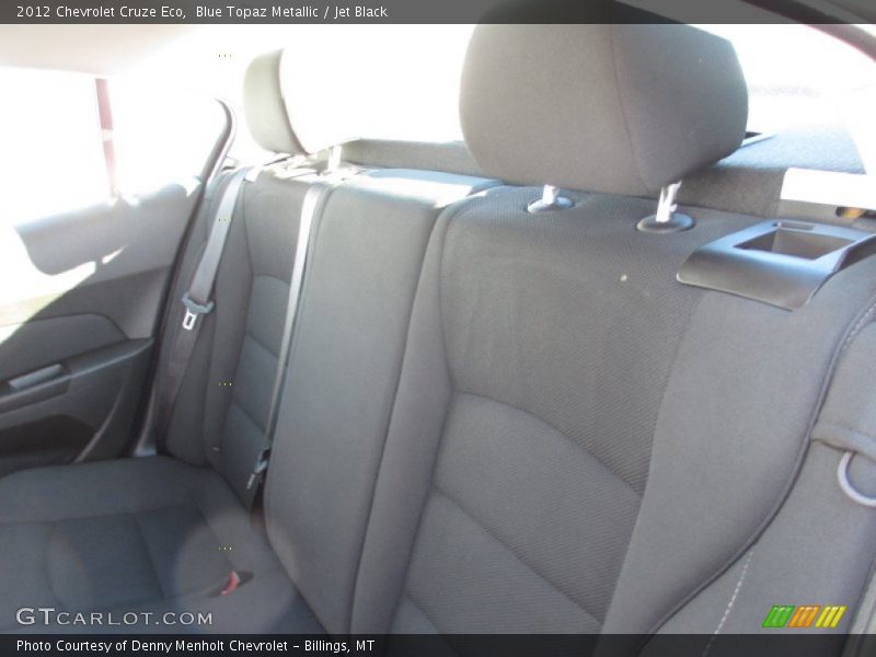 Blue Topaz Metallic / Jet Black 2012 Chevrolet Cruze Eco