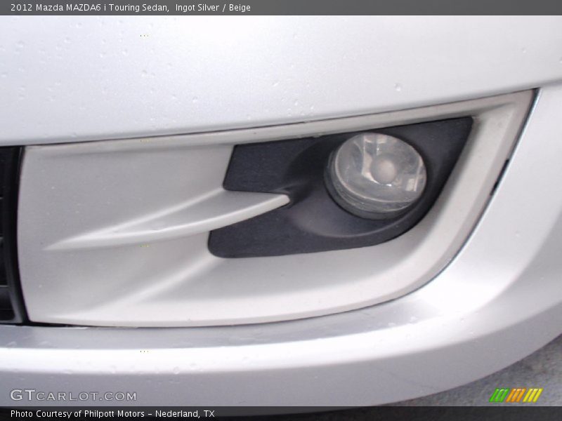 Ingot Silver / Beige 2012 Mazda MAZDA6 i Touring Sedan