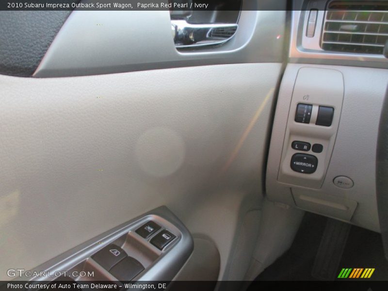 Paprika Red Pearl / Ivory 2010 Subaru Impreza Outback Sport Wagon