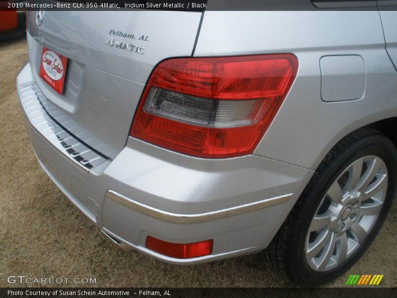 Iridium Silver Metallic / Black 2010 Mercedes-Benz GLK 350 4Matic