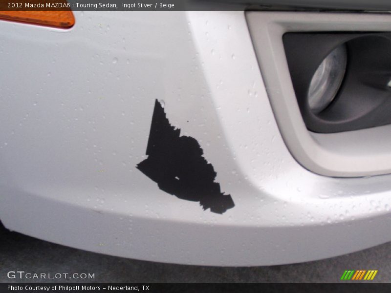 Ingot Silver / Beige 2012 Mazda MAZDA6 i Touring Sedan