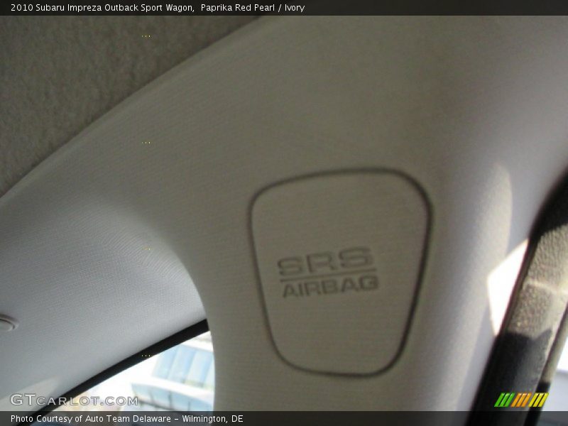 Paprika Red Pearl / Ivory 2010 Subaru Impreza Outback Sport Wagon
