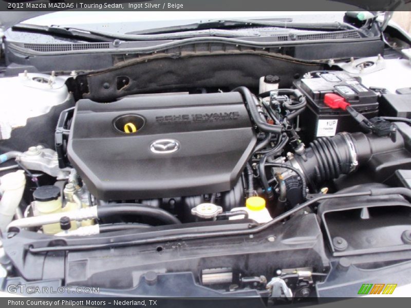 Ingot Silver / Beige 2012 Mazda MAZDA6 i Touring Sedan
