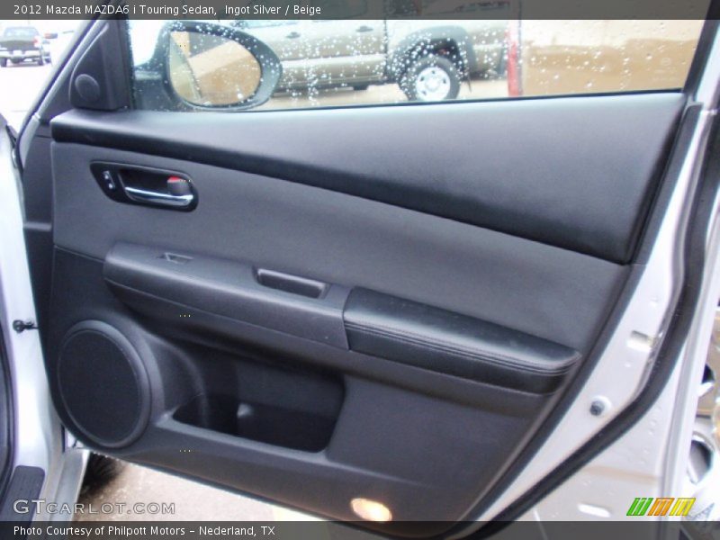 Ingot Silver / Beige 2012 Mazda MAZDA6 i Touring Sedan