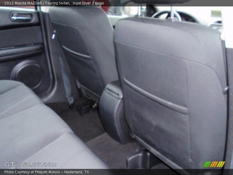 Ingot Silver / Beige 2012 Mazda MAZDA6 i Touring Sedan