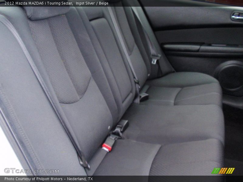 Ingot Silver / Beige 2012 Mazda MAZDA6 i Touring Sedan