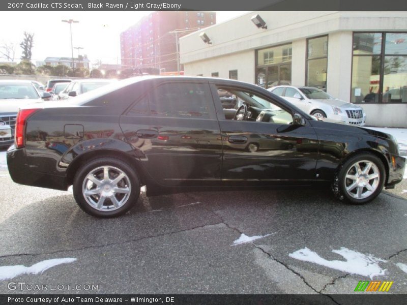 Black Raven / Light Gray/Ebony 2007 Cadillac CTS Sedan
