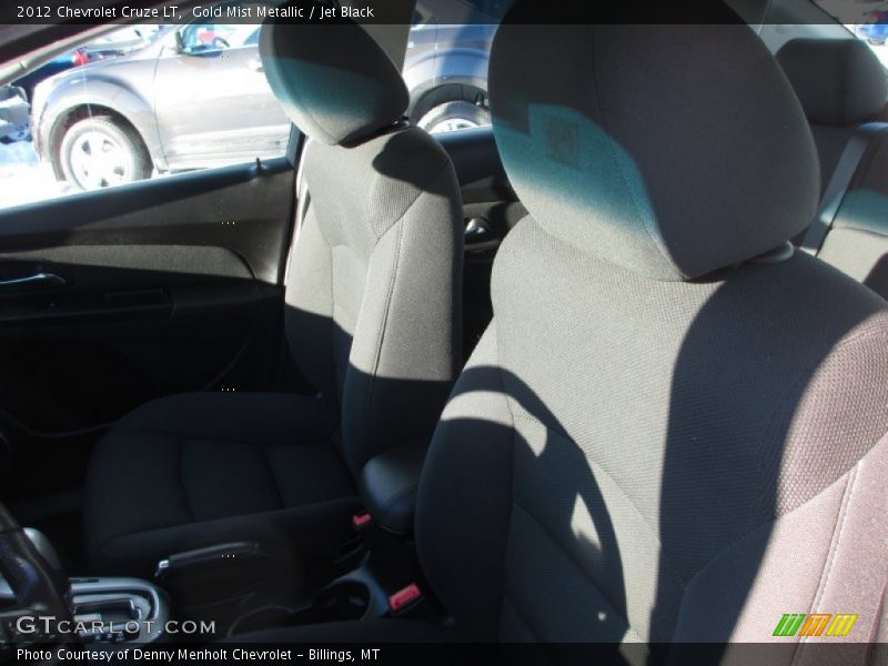 Gold Mist Metallic / Jet Black 2012 Chevrolet Cruze LT