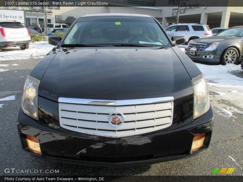 Black Raven / Light Gray/Ebony 2007 Cadillac CTS Sedan