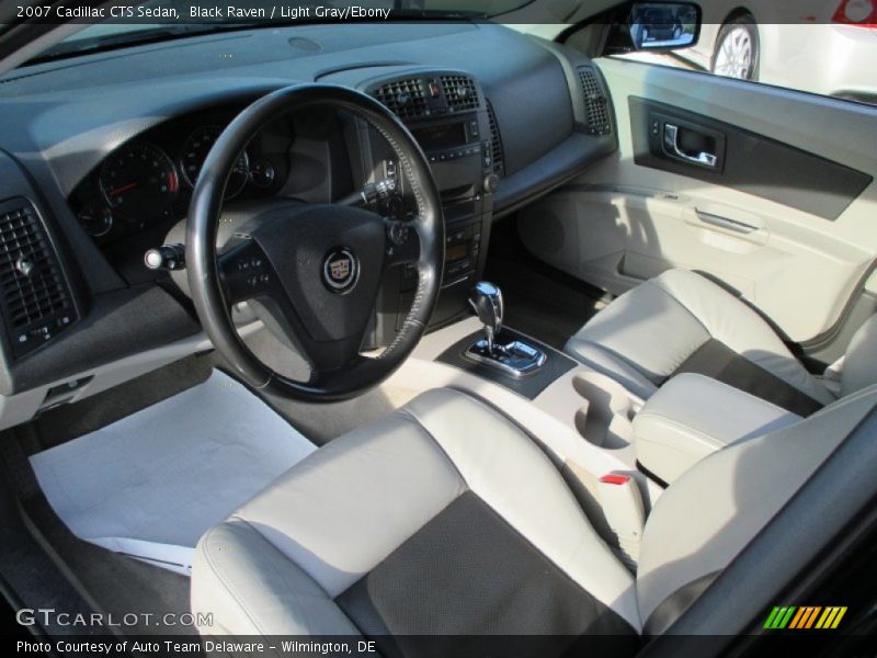 Black Raven / Light Gray/Ebony 2007 Cadillac CTS Sedan
