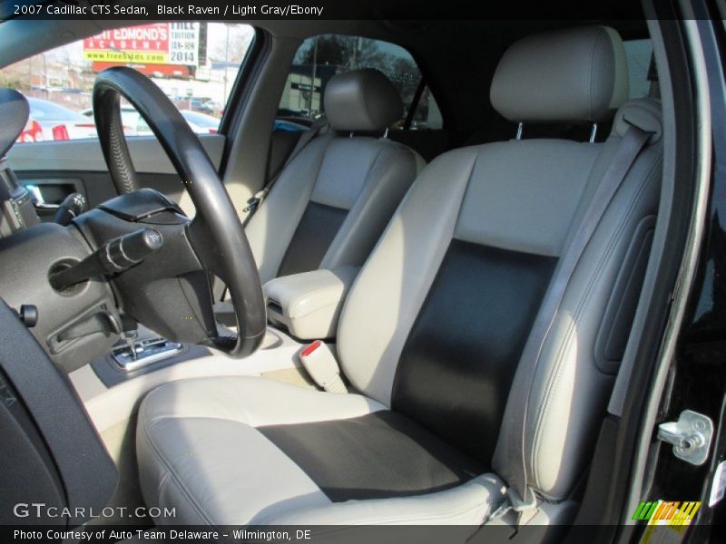 Black Raven / Light Gray/Ebony 2007 Cadillac CTS Sedan