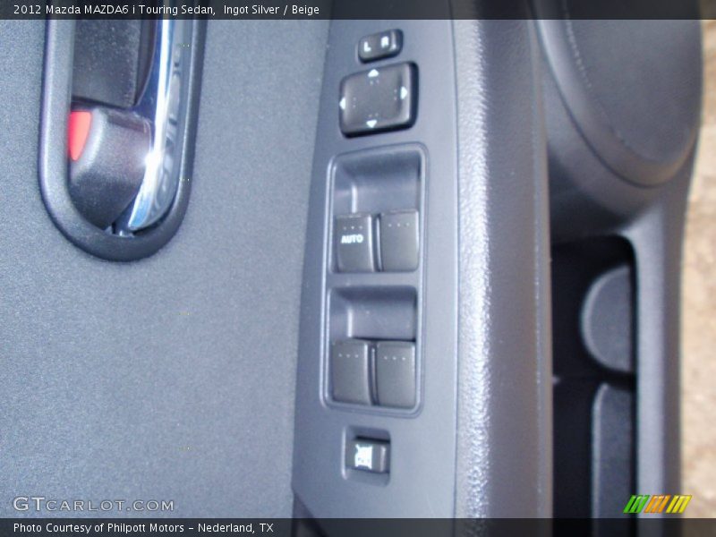 Ingot Silver / Beige 2012 Mazda MAZDA6 i Touring Sedan