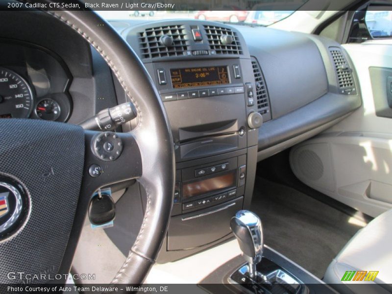 Black Raven / Light Gray/Ebony 2007 Cadillac CTS Sedan