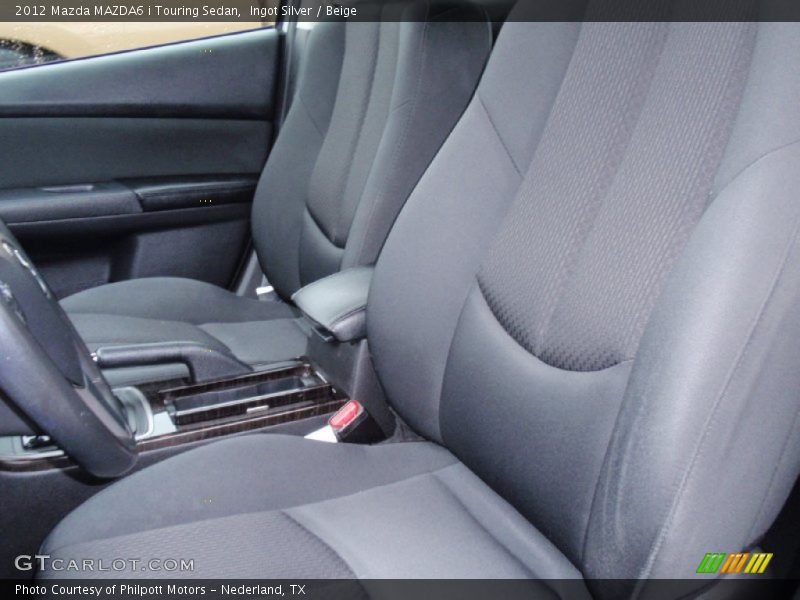 Ingot Silver / Beige 2012 Mazda MAZDA6 i Touring Sedan