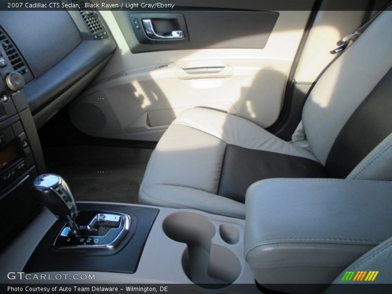 Black Raven / Light Gray/Ebony 2007 Cadillac CTS Sedan