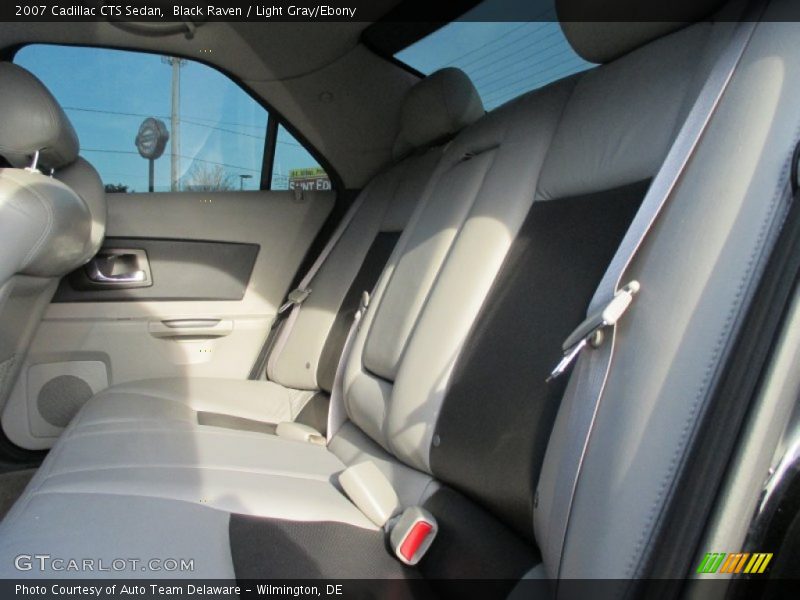 Black Raven / Light Gray/Ebony 2007 Cadillac CTS Sedan