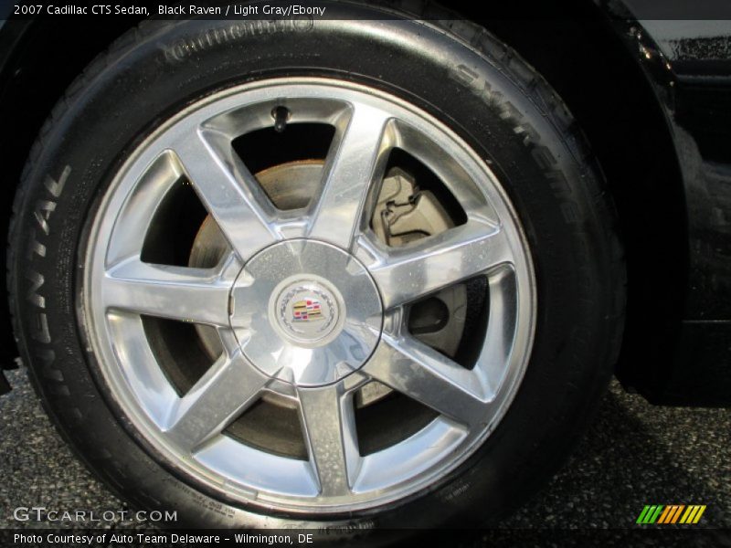 Black Raven / Light Gray/Ebony 2007 Cadillac CTS Sedan
