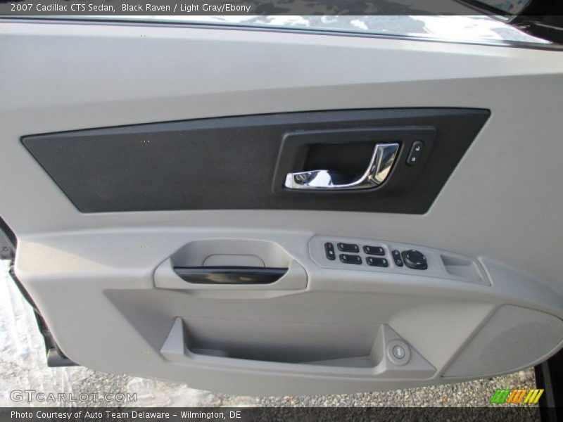 Black Raven / Light Gray/Ebony 2007 Cadillac CTS Sedan