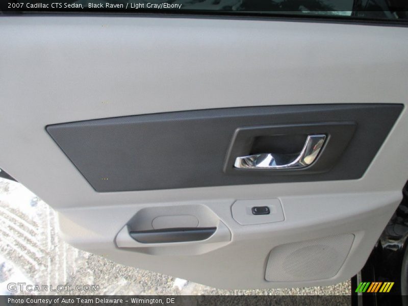 Black Raven / Light Gray/Ebony 2007 Cadillac CTS Sedan
