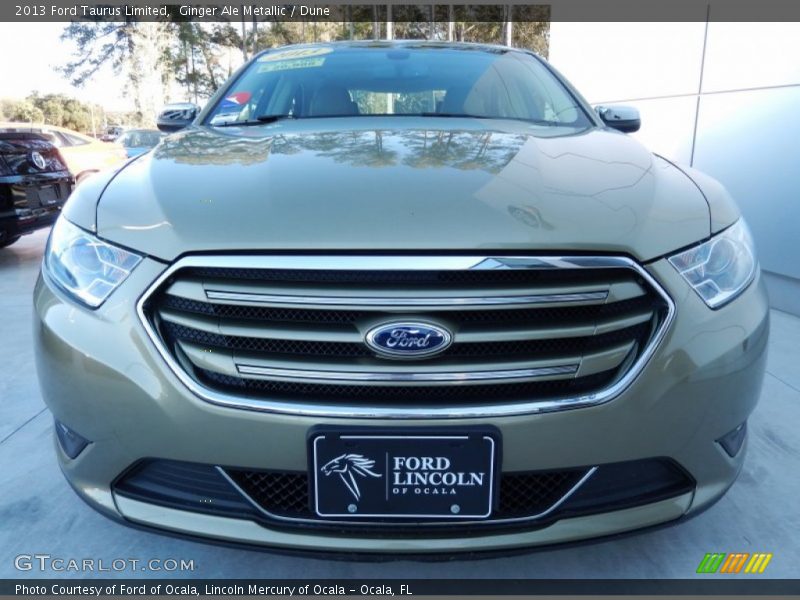 Ginger Ale Metallic / Dune 2013 Ford Taurus Limited