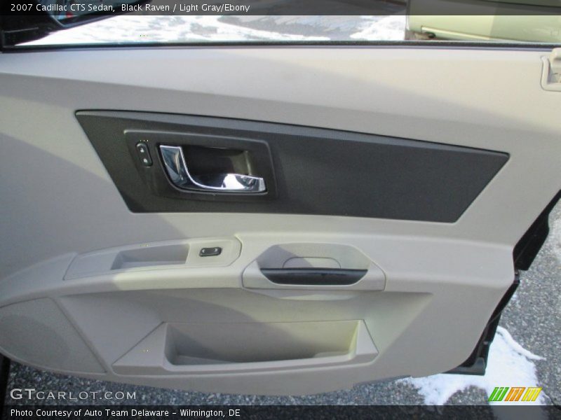 Black Raven / Light Gray/Ebony 2007 Cadillac CTS Sedan