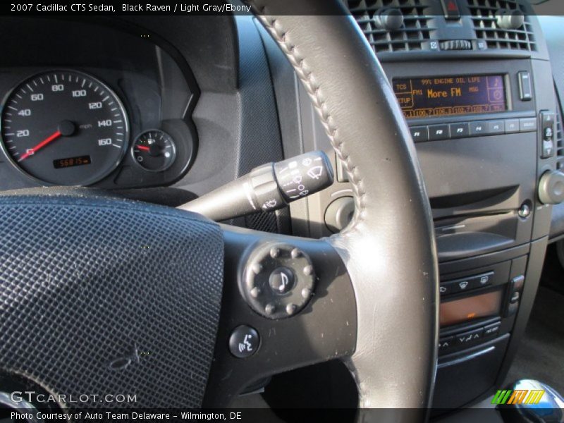 Black Raven / Light Gray/Ebony 2007 Cadillac CTS Sedan