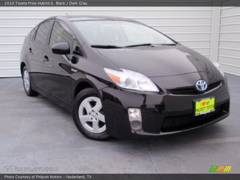 Black / Dark Gray 2010 Toyota Prius Hybrid II
